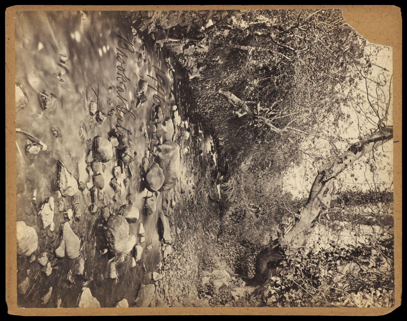Francis Frith, Brook at Gulval
