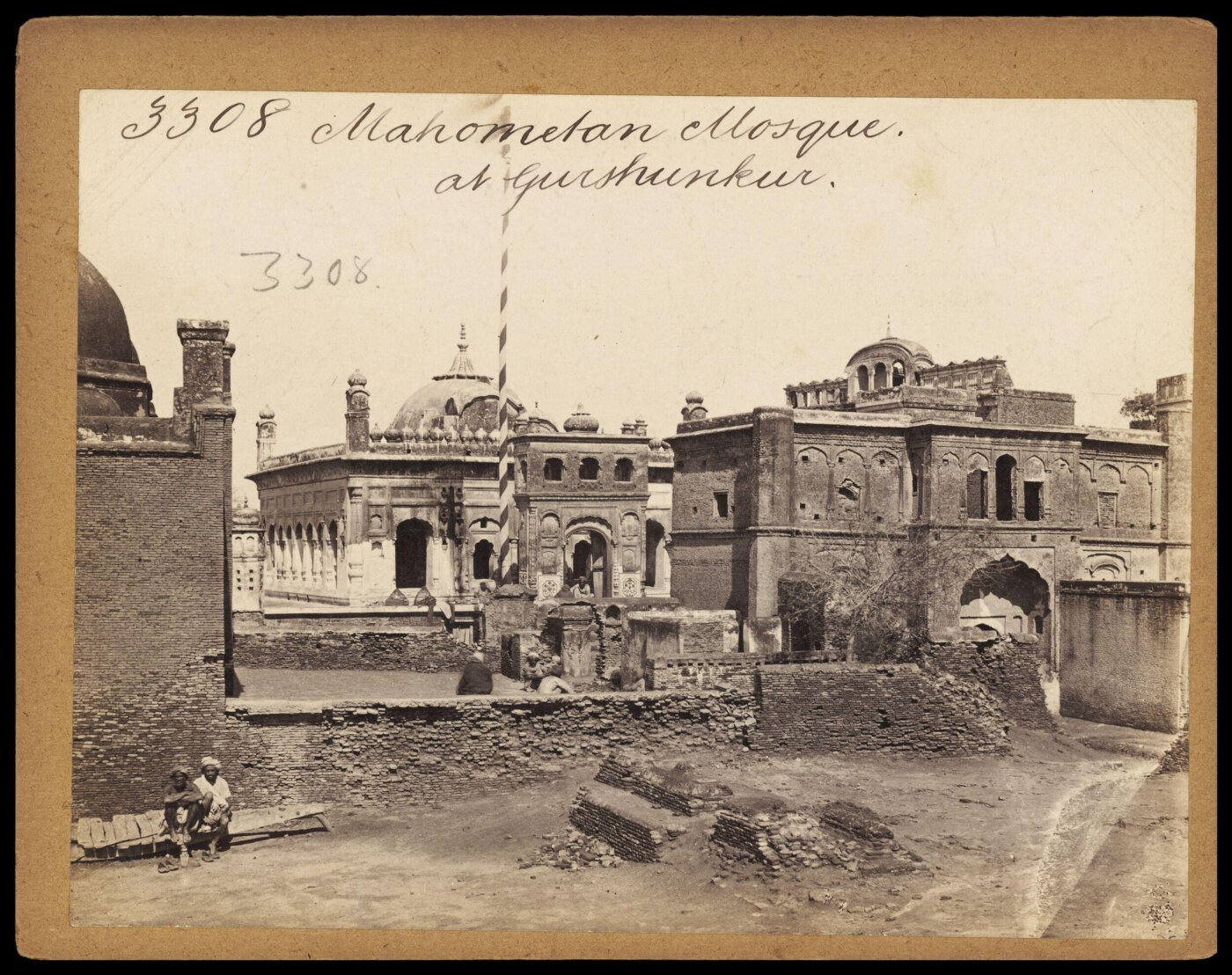 Francis Frith, Mahometan Mosque at Gurshunkur