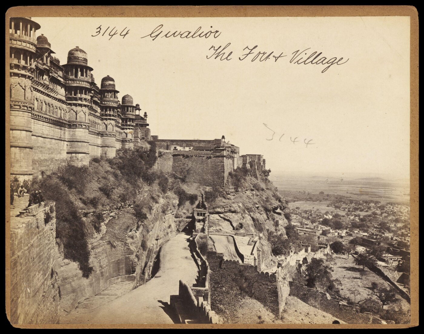 Francis Frith, Gwalior. The Fort & Village