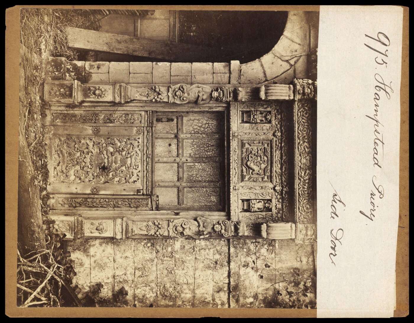 Francis Frith, Hampstead Priory. Side Door