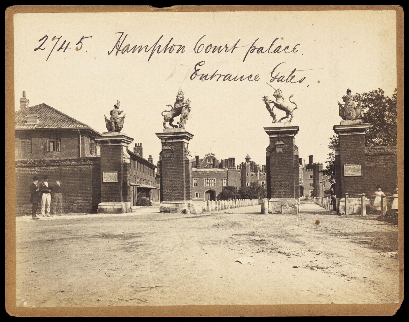 Francis Frith, Hampton Court Palace Entrance Gates