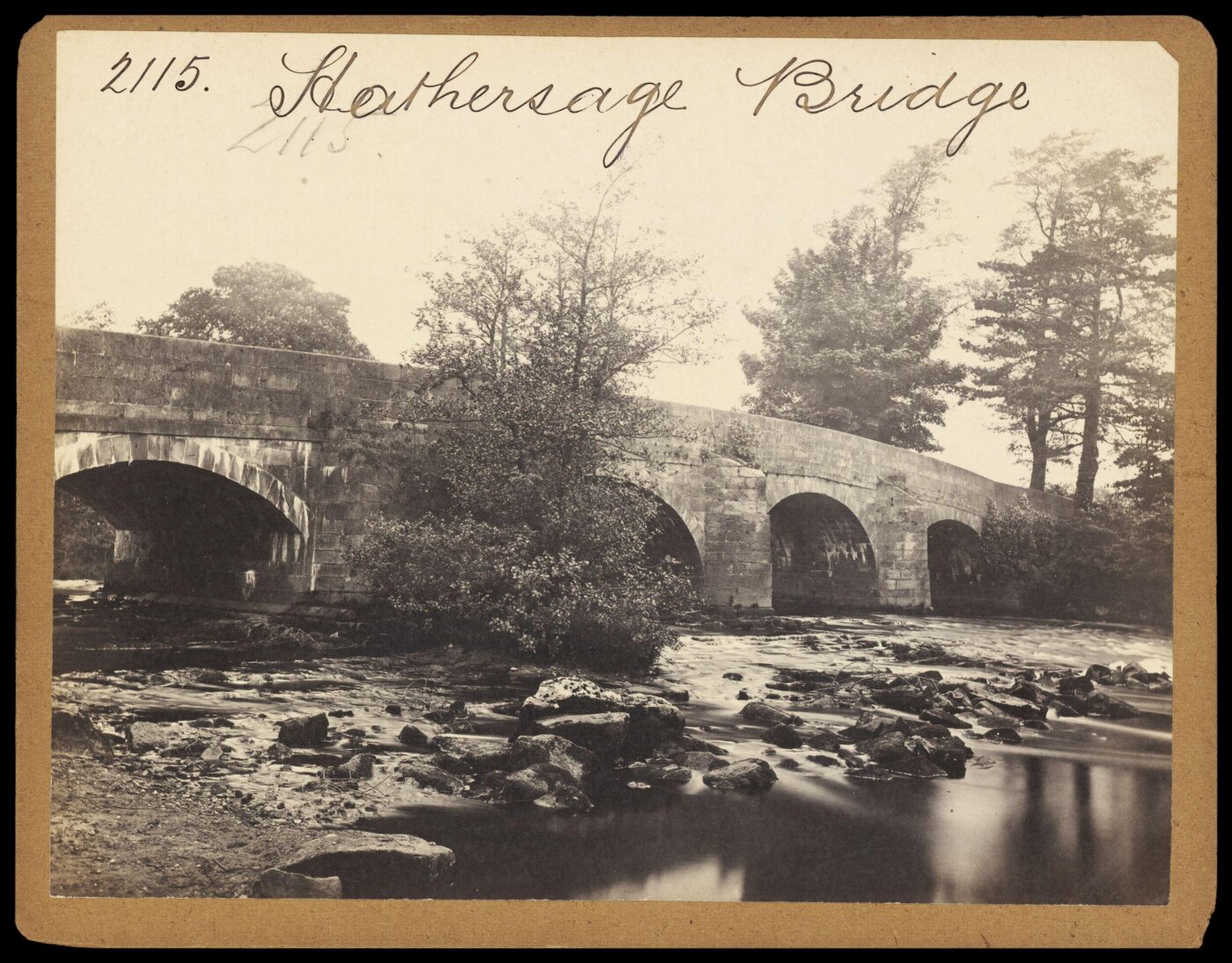 Francis Frith, Hathersage Bridge