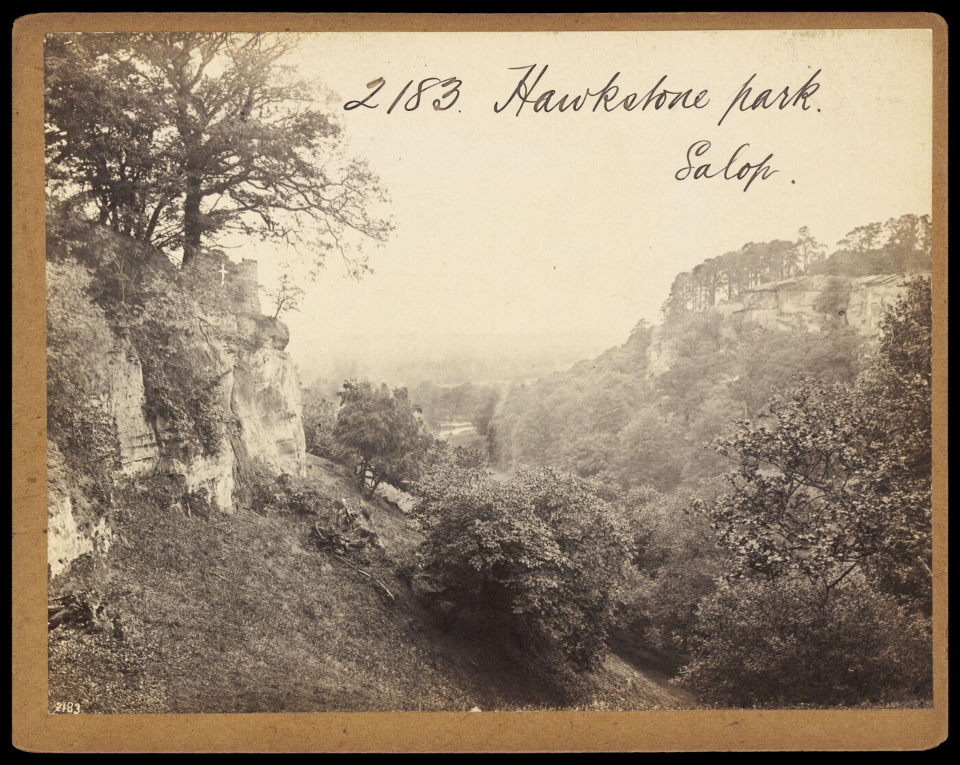 Francis Frith, Hawkstone park. Salop.