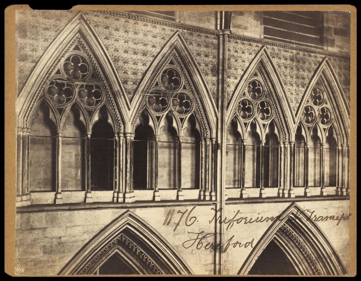 Triforium N. Transept Hereford top image