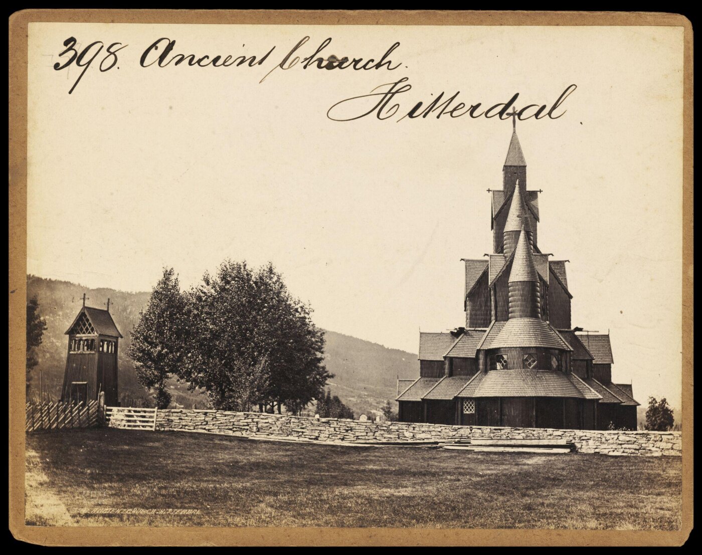 Francis Frith, Ancient Church. Hitterdal