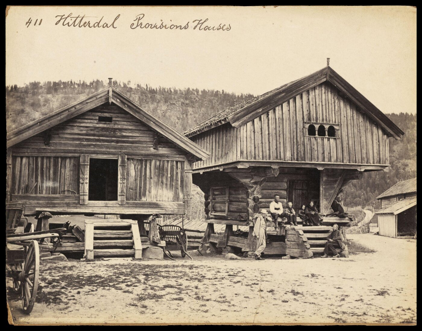 Francis Frith, Hitterdal Provisions Houses
