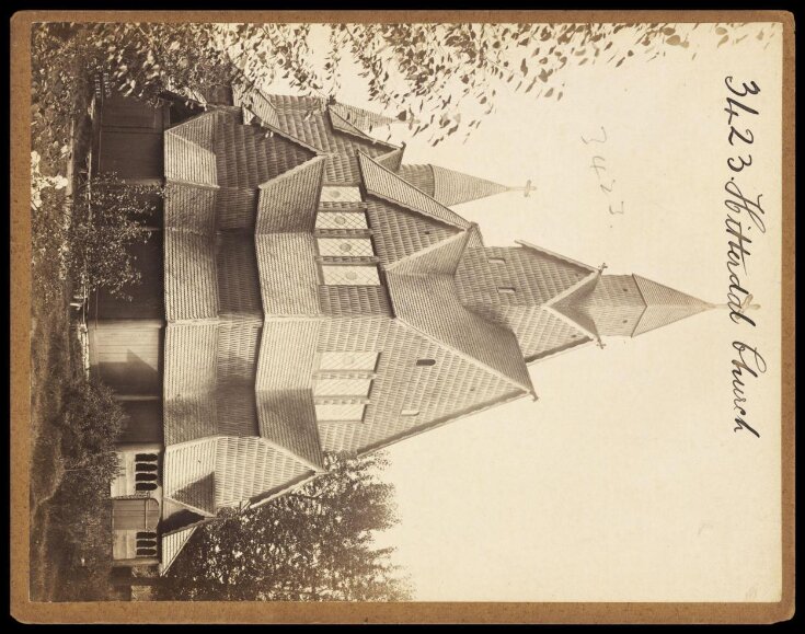 Hitterdal Church Francis Frith V&A Explore The Collections