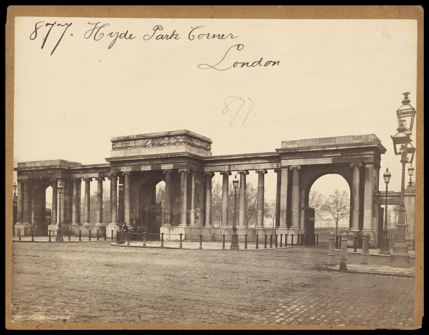 Francis Frith, Hyde Park Corner London