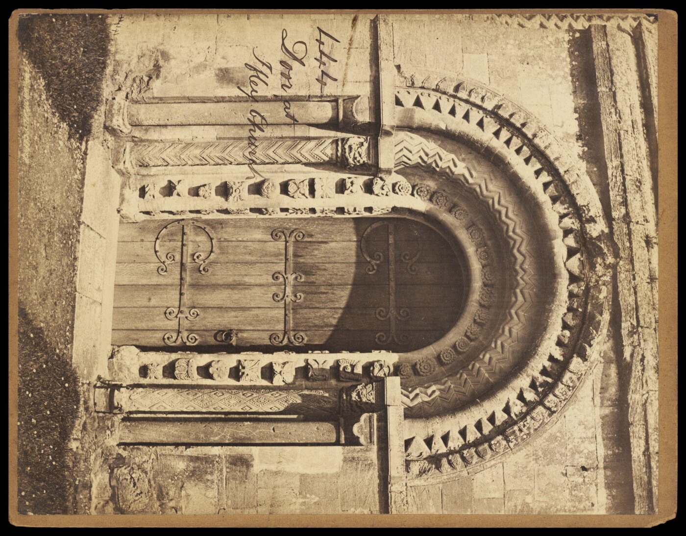 Francis Frith, Door at Ifley Church