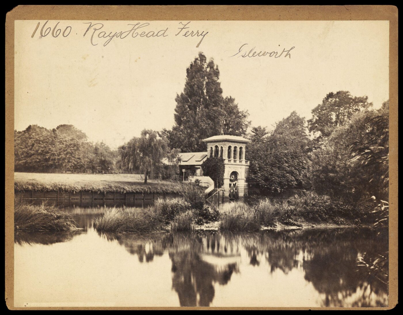 Francis Frith, Rays Head Ferry.  Isleworth