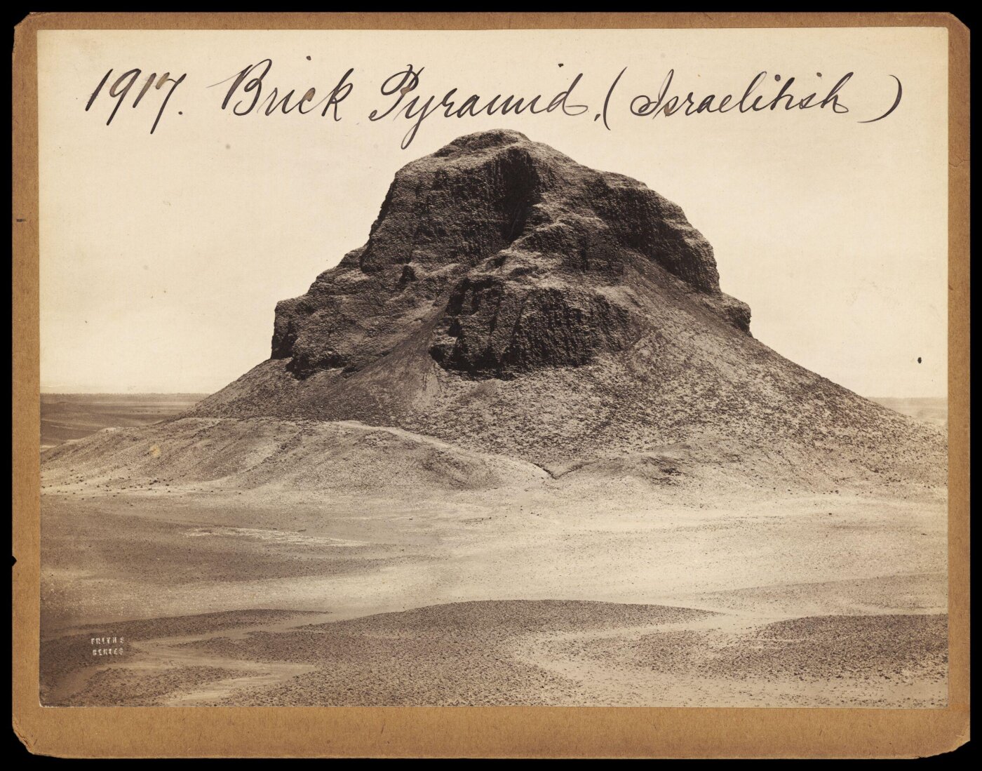 Francis Frith, Brick Pyramid. (Isrealitish)
