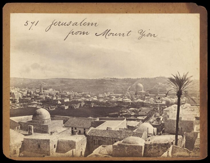 Jerusalem from Mount Zion top image