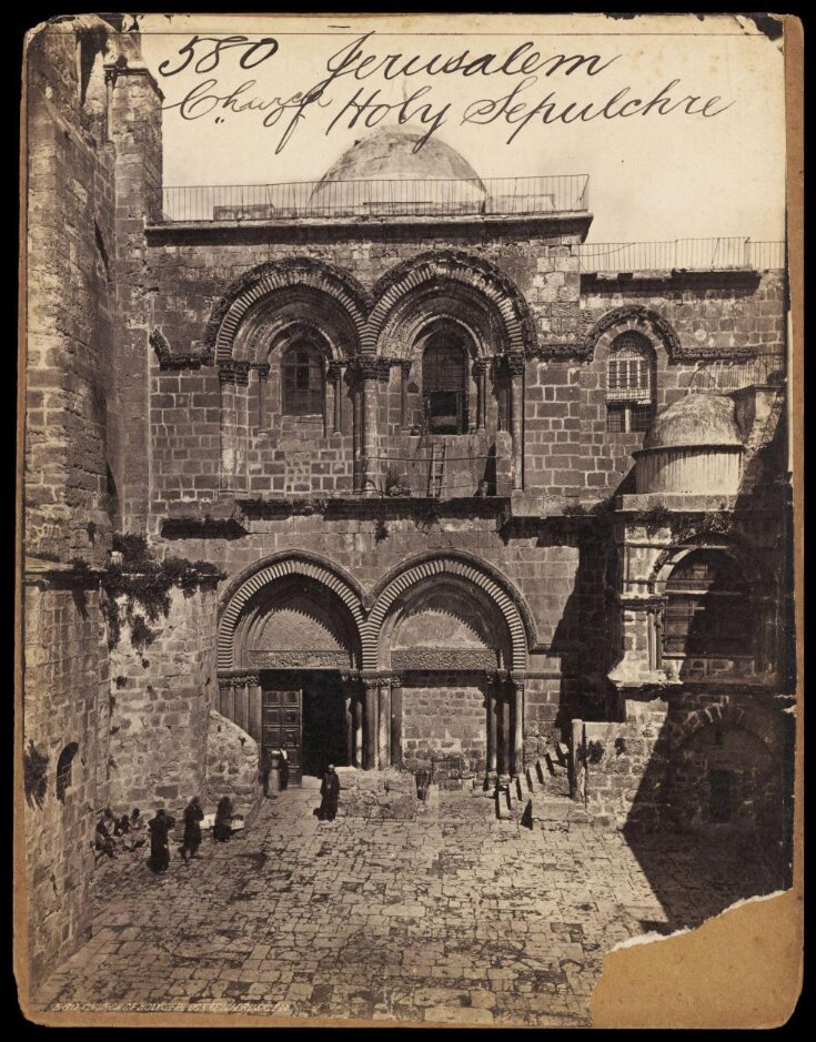 Jerusalem.  Church of Holy Sepulchre top image