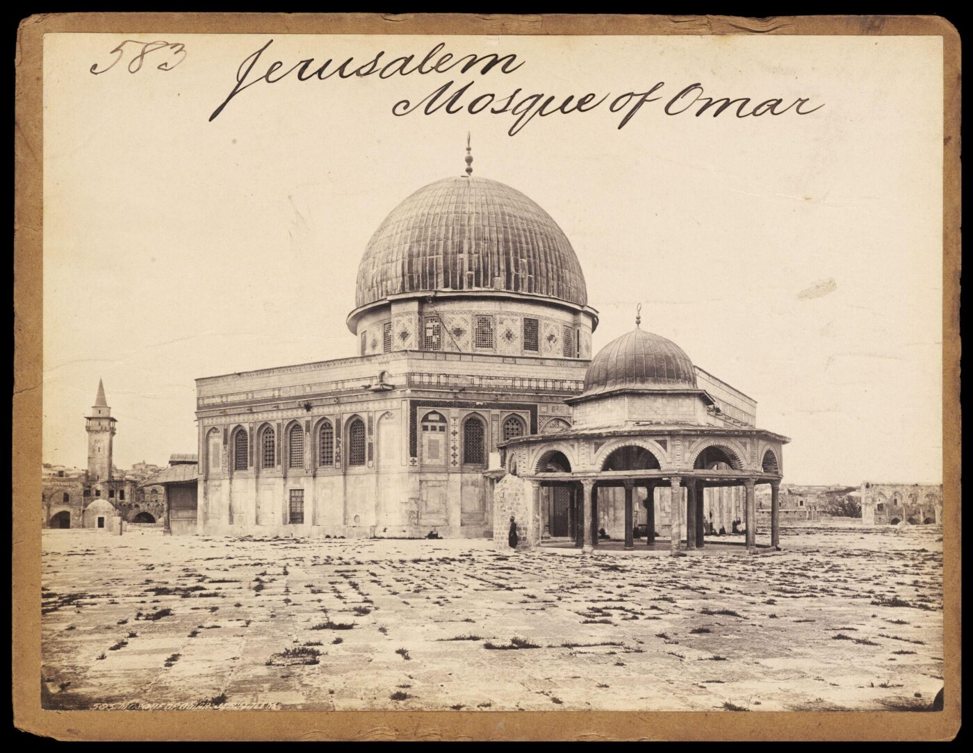 Francis Frith, Jerusalem.  Mosque of Omar