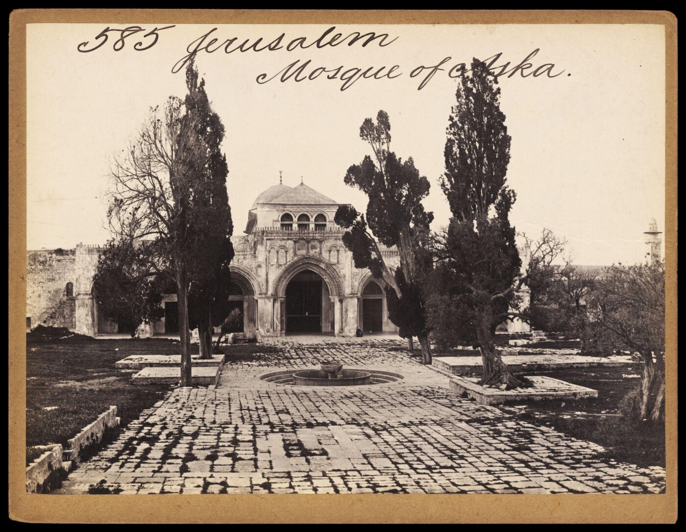 Francis Frith, Jerusalem. Mosque of Aska
