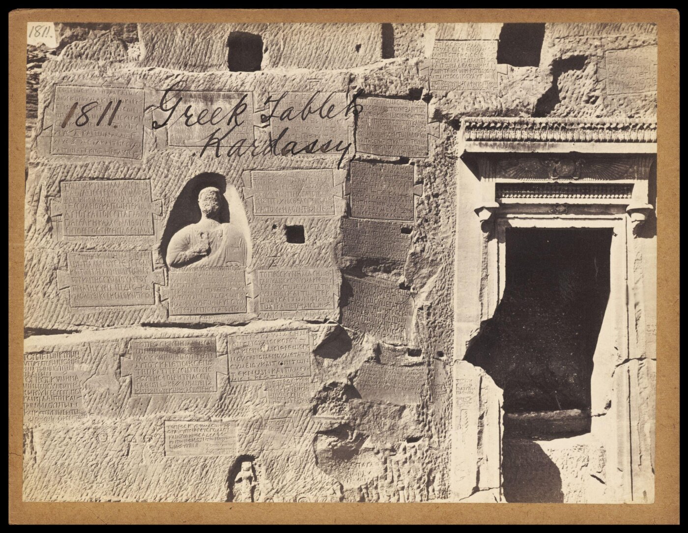 Francis Frith, Greek Tablet. Kardassy