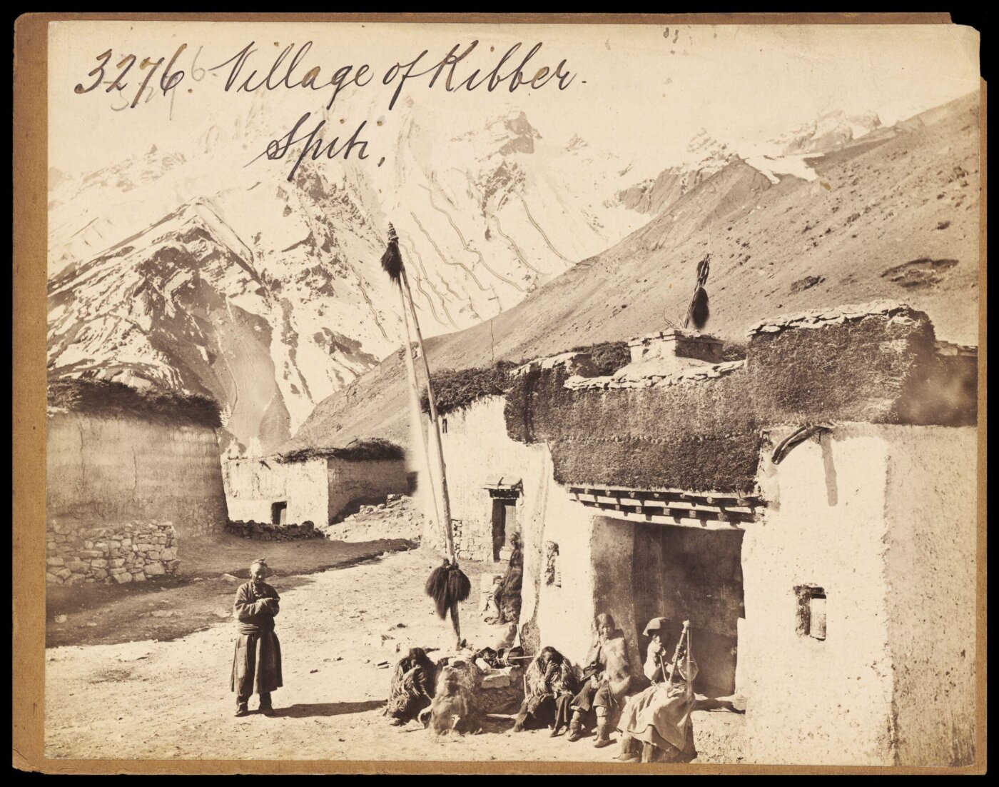 Francis Frith, Village of Kibber. Spiti