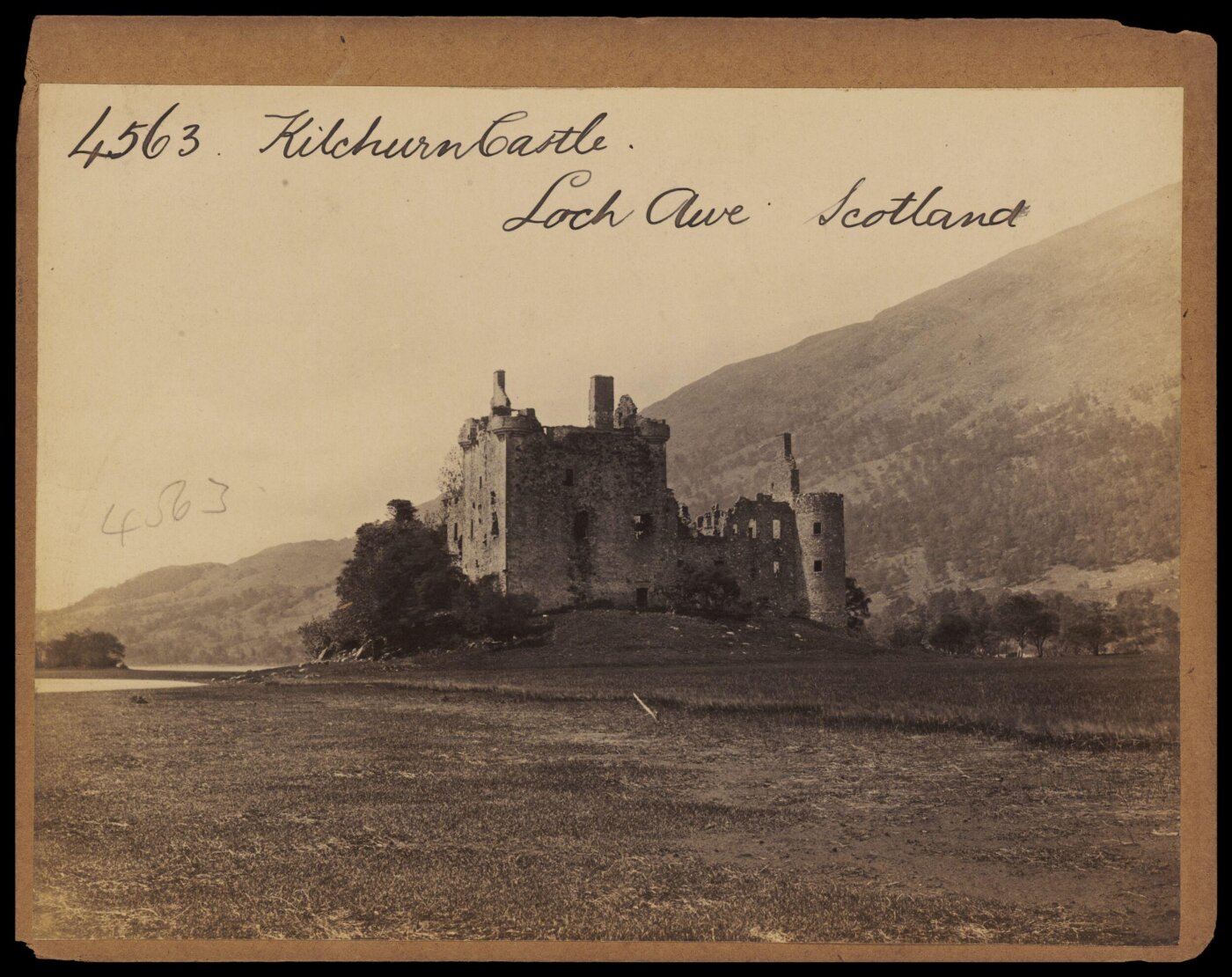 Francis Frith, Kilchurn Castle. Loch Awe. Scotland