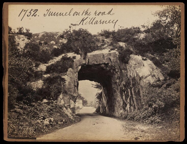 Tunnel on the road.  Killarney top image