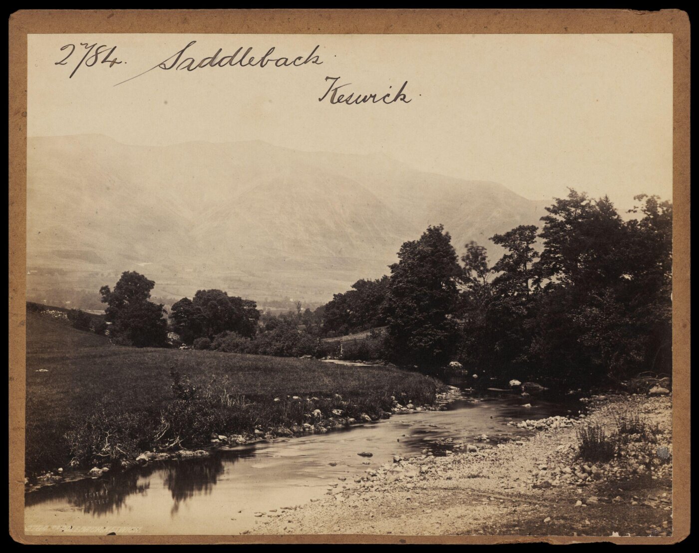 Francis Frith, Saddleback. Keswick