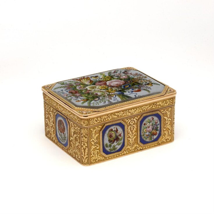 Snuffbox | Barbe, Carl Helfried | V&A Explore The Collections