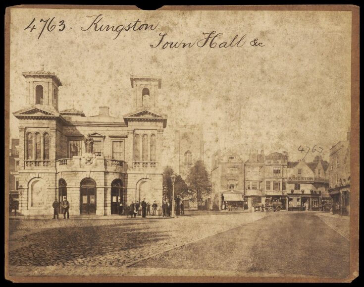 Kingston.  Town Hall etc. top image