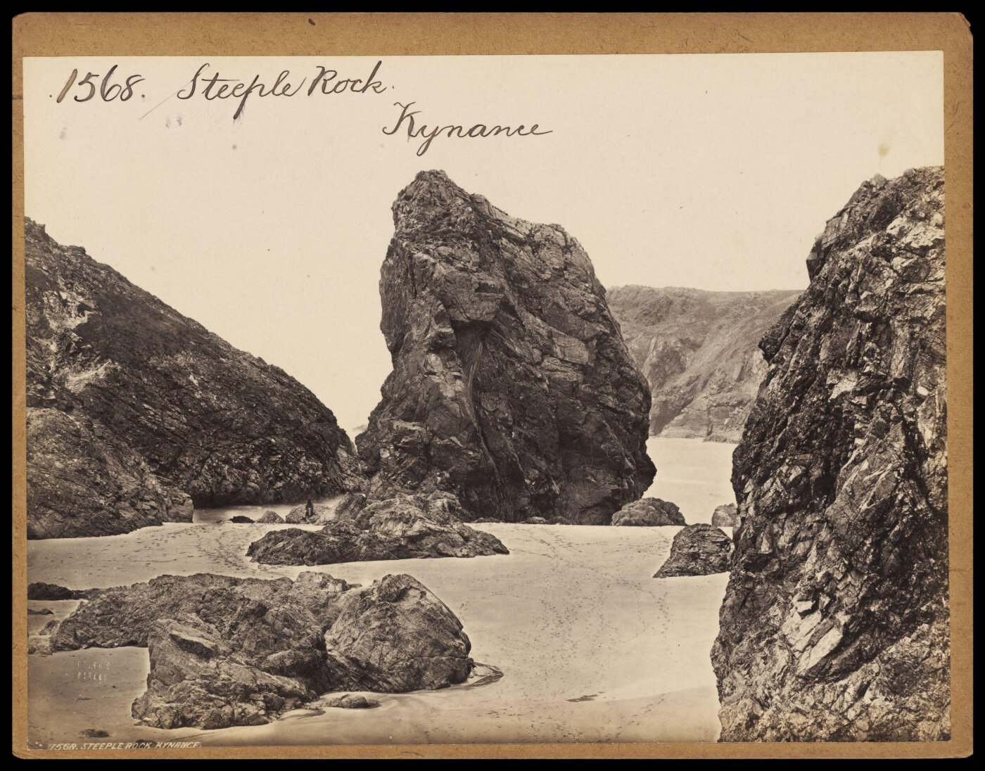 Francis Frith, Steeple Rock. Kynance