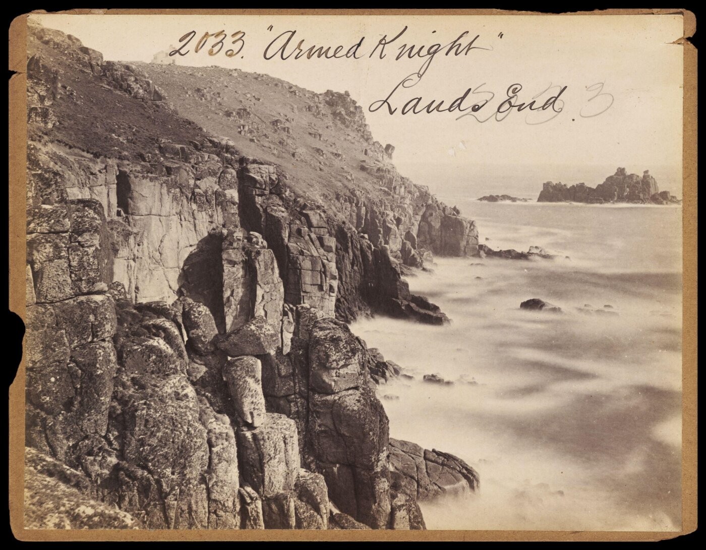 Francis Frith, Armed Knight.  Lands End