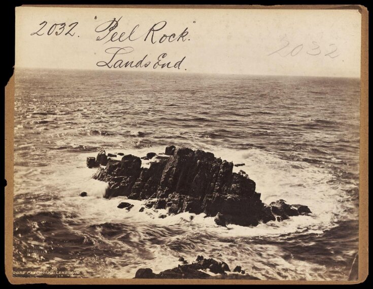 Peel Rock.  Lands End top image
