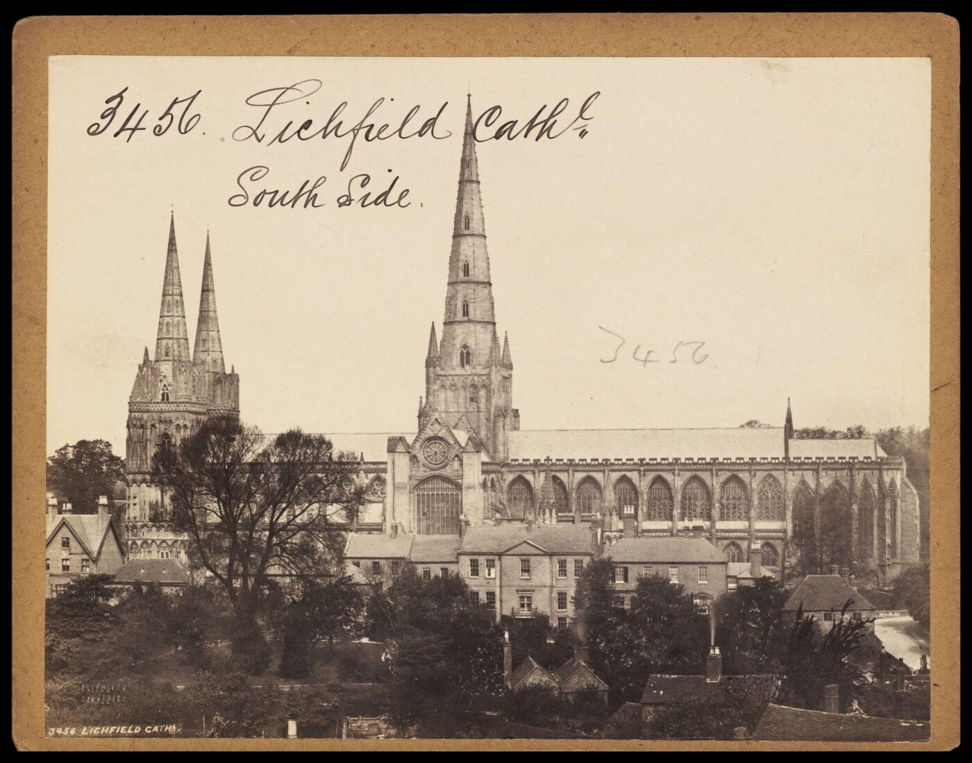 Francis Frith, Lichfield Cath'l. South Side