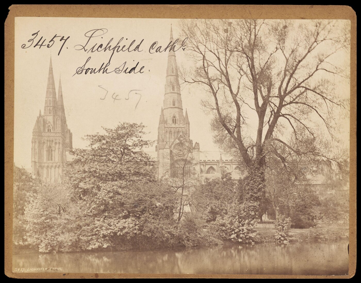 Francis Frith, Lichfield Cath'l. South Side