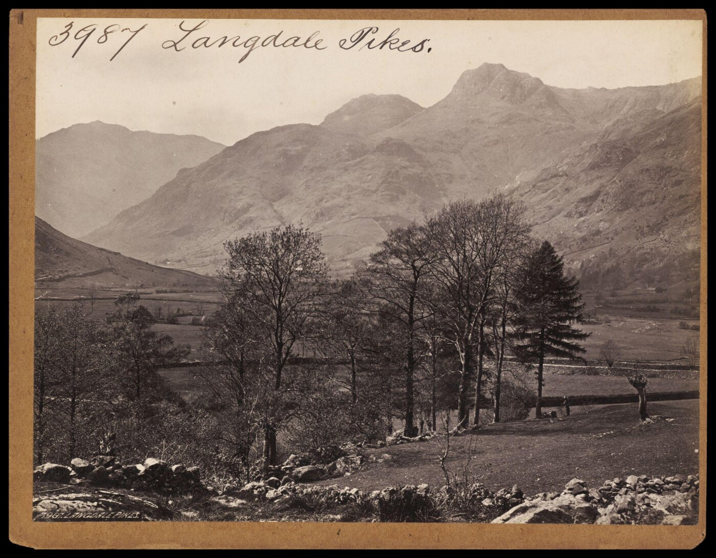 Francis Frith, Langdale Pikes