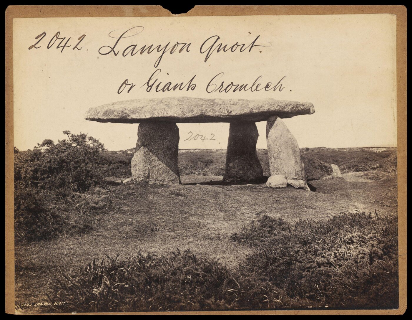 Francis Frith, Lanyon Quoit or Giants Cromlech