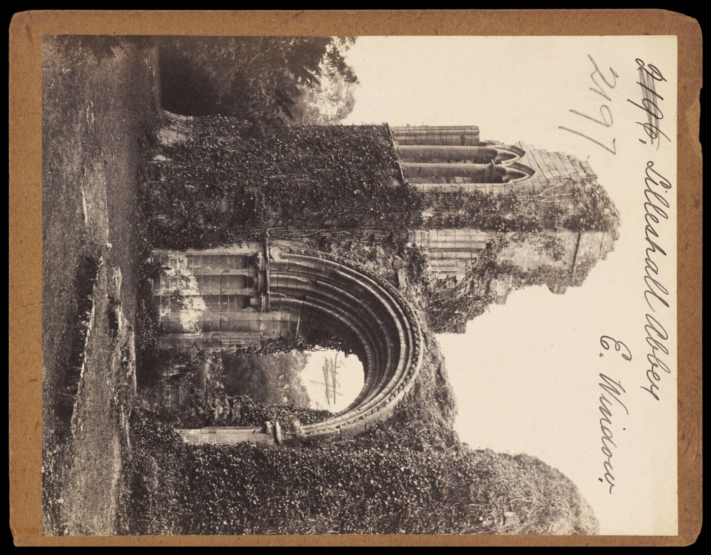 Francis Frith, Lilleshall Abbey. E. Window