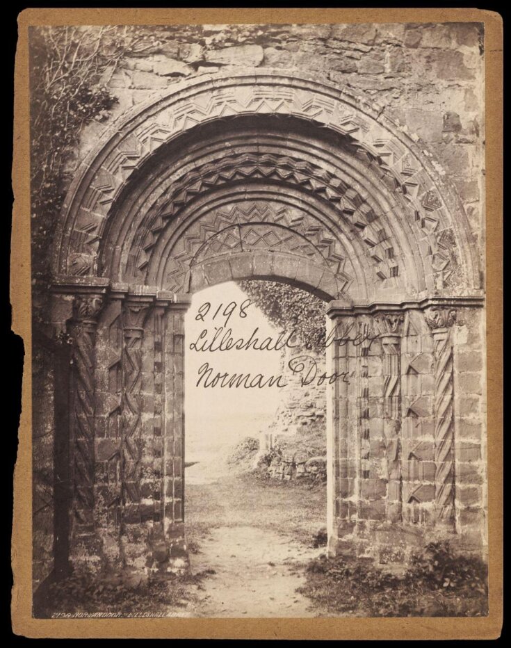 Lilleshall Abbey.  Norman Door top image