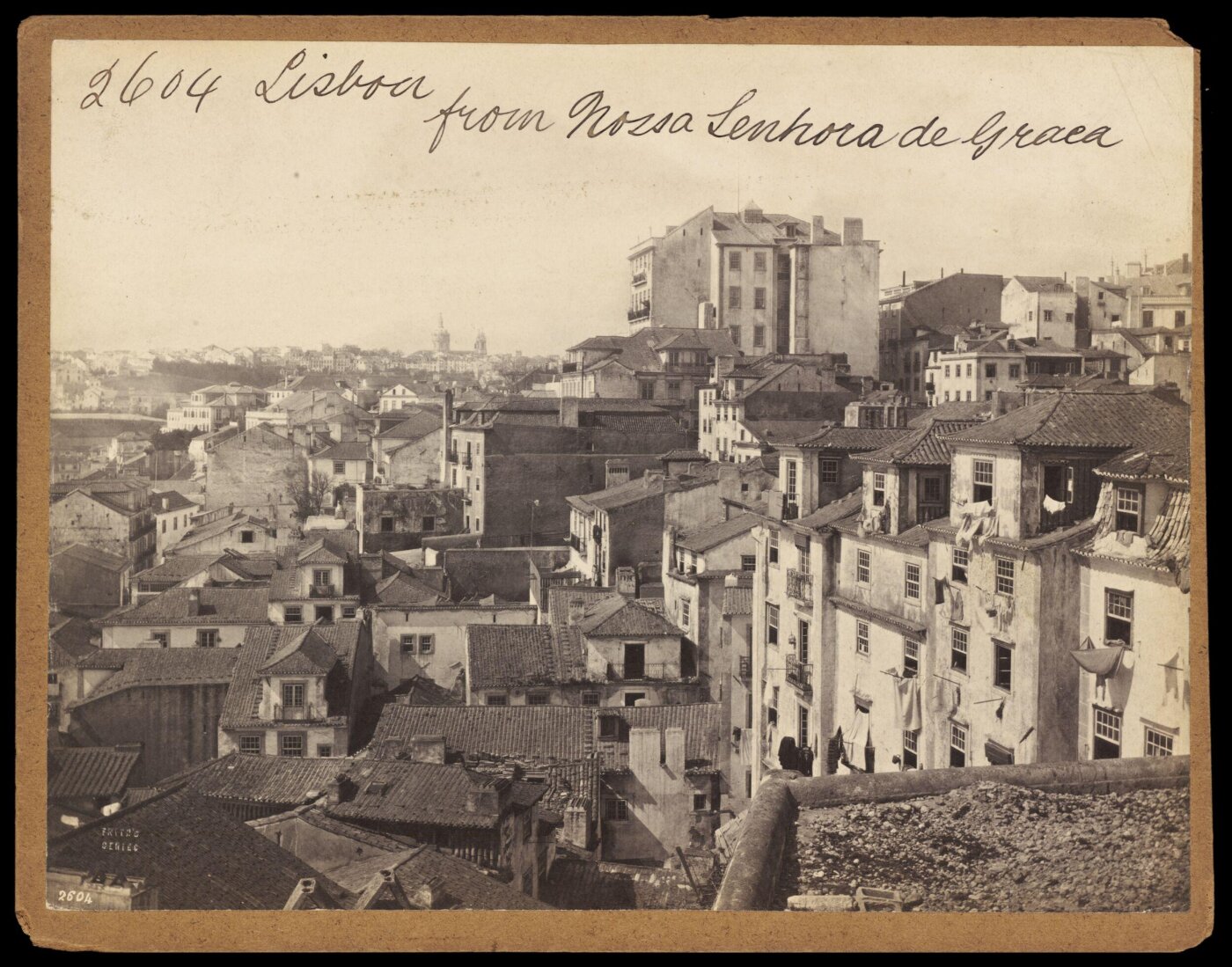 Francis Frith, Lisbon from Nossa Senhora de Graca