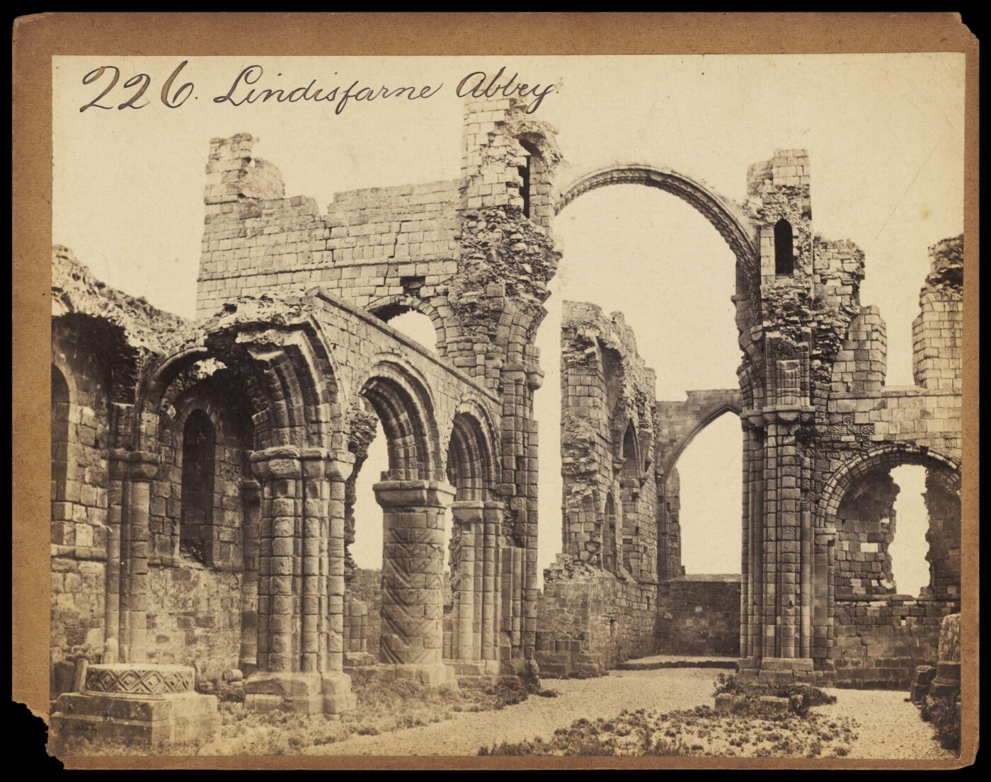 Francis Frith, Lindisfarne Abbey
