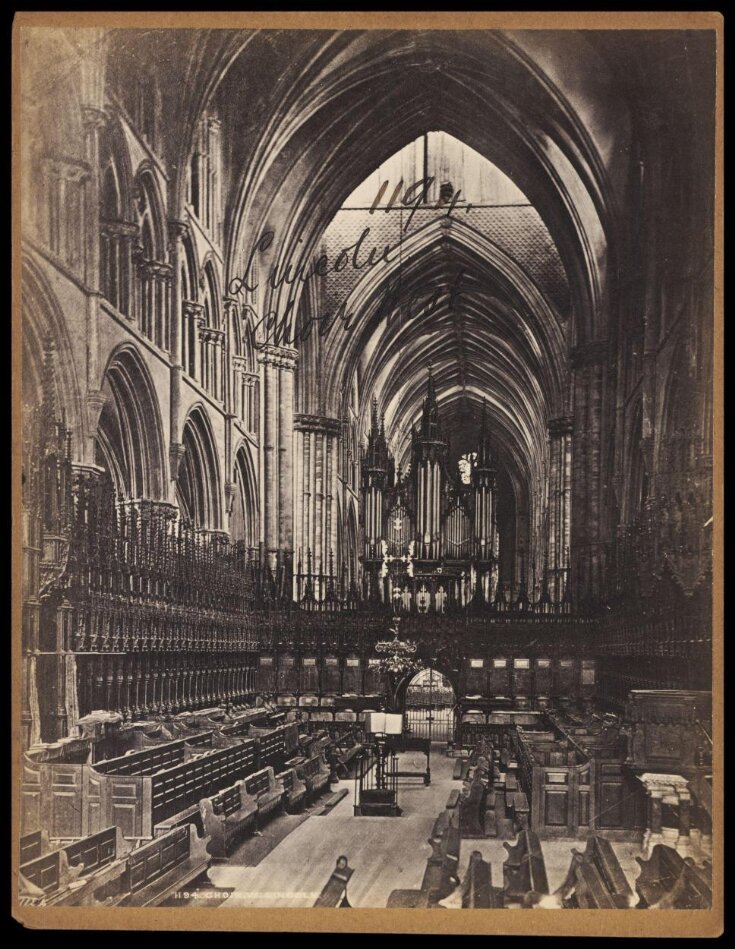 Lincoln.  Choir W. top image