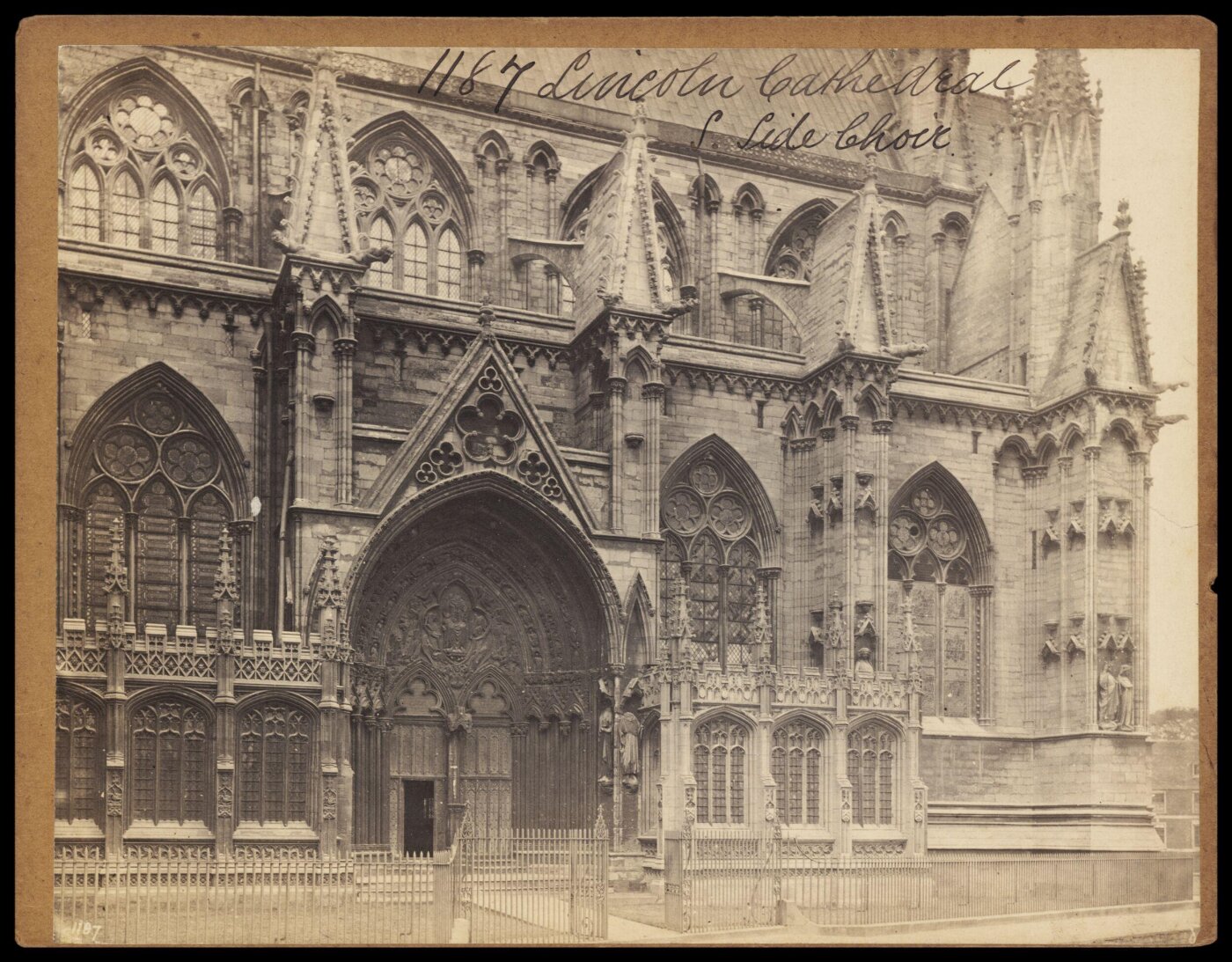 Francis Frith, Lincoln Cathedral.  S. Side Choir