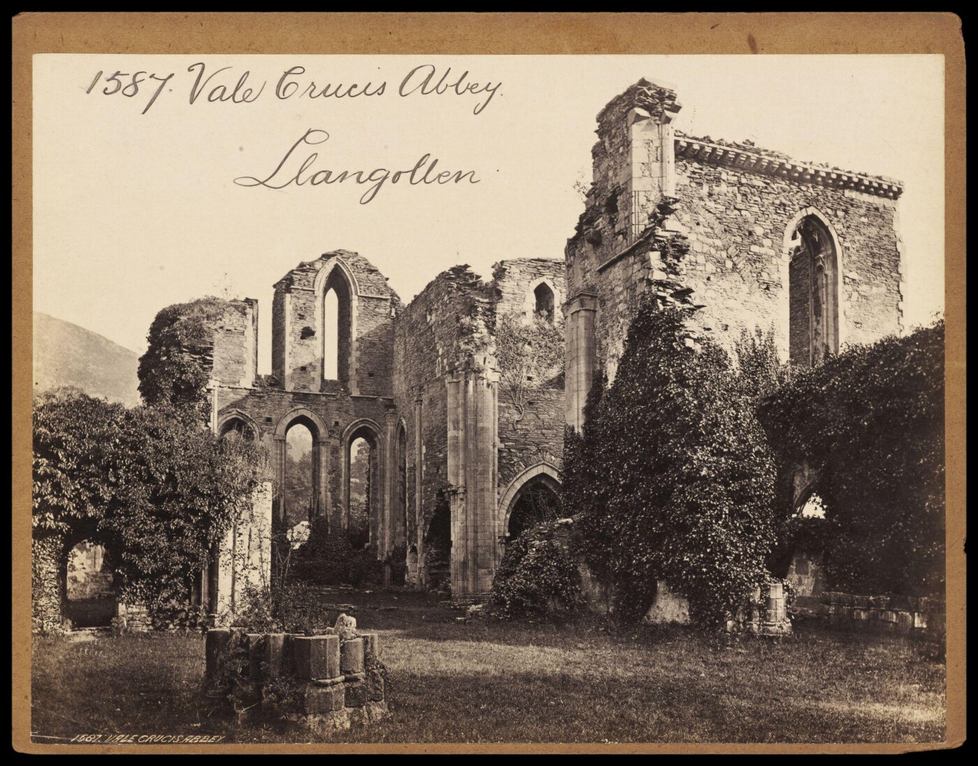 Francis Frith, Vale Crucis Abbey Llangollen