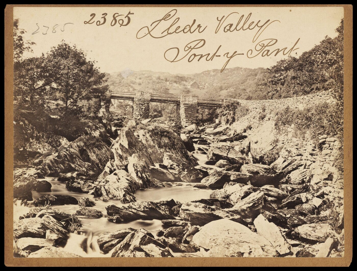 Francis Frith, Lledr Valley Pont-y-Pant