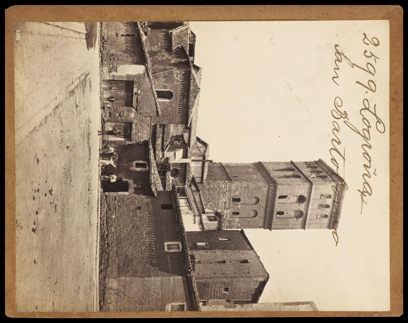 Francis Frith, Logroña. San Bartolomo