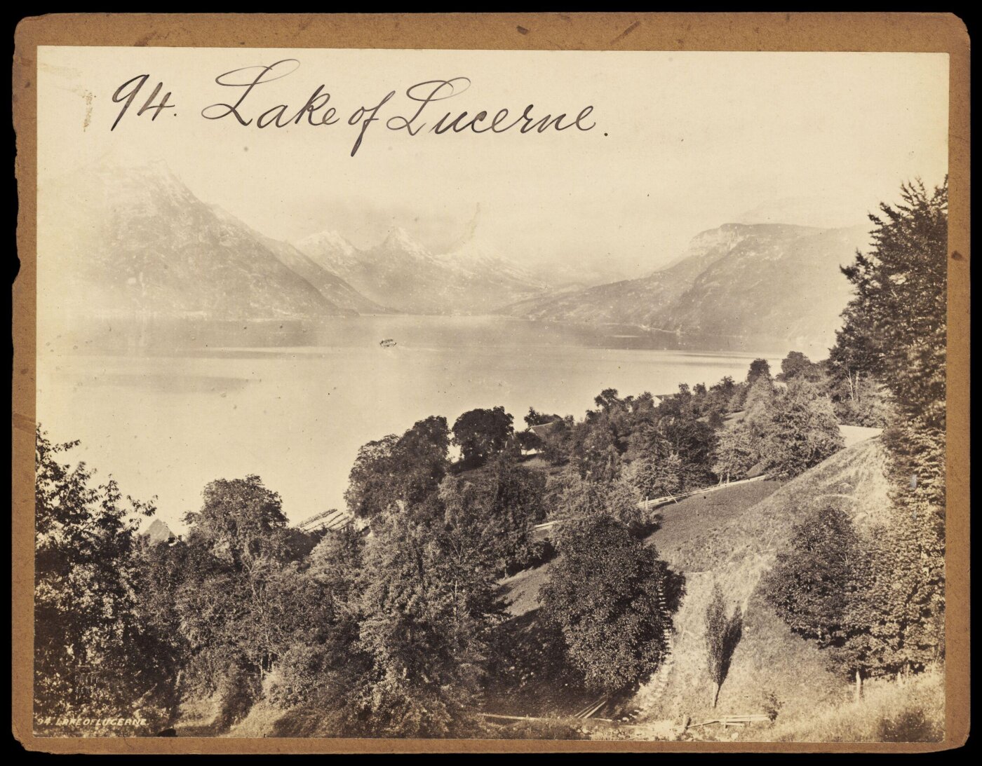 Francis Frith, Lake of Lucerne