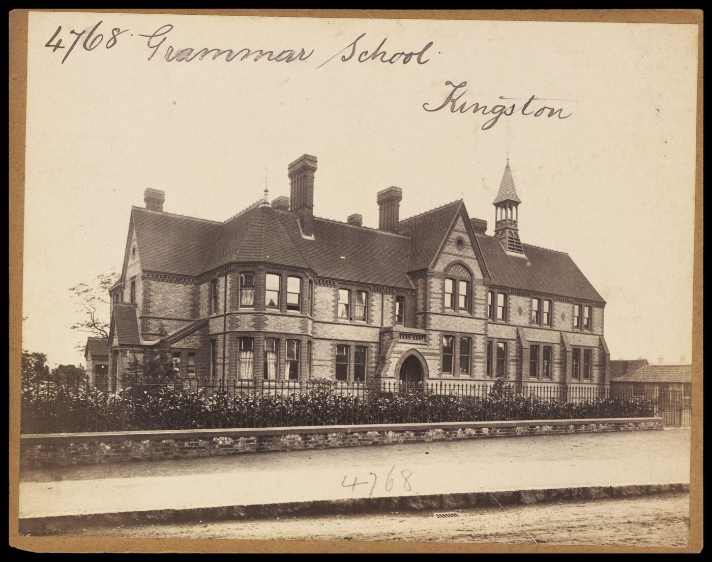 Francis Frith, Grammar School. Kingston