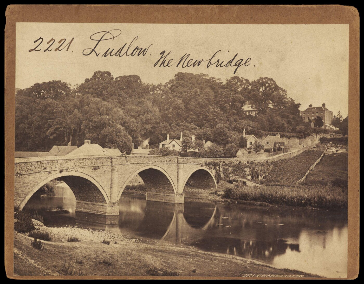 Francis Frith, Ludlow.  The New Bridge