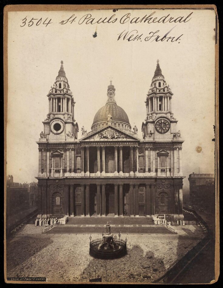 St. Paul's Cathedral West Front top image