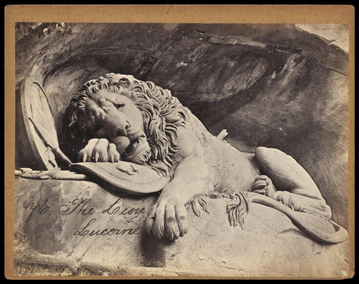 The Lion.  Lucerne top image