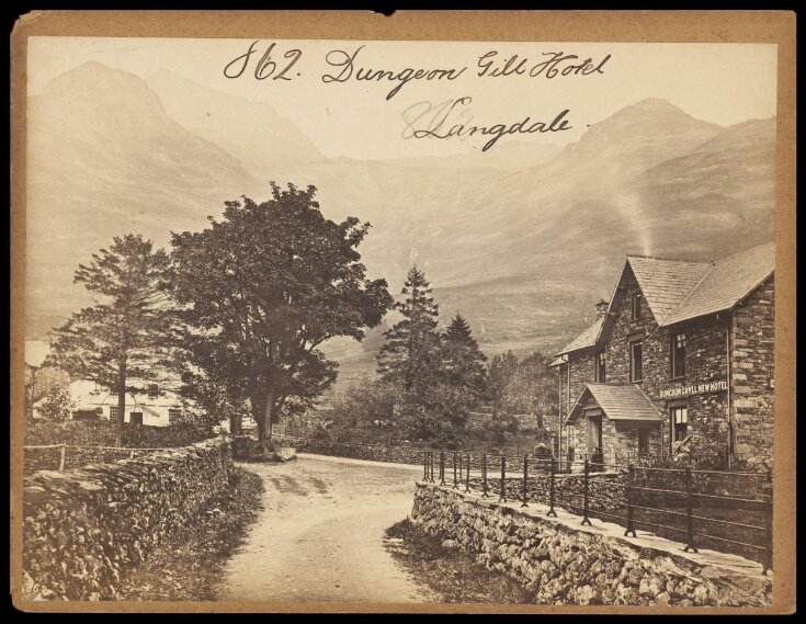 Dungeon Gill Hotel.  Langdale top image
