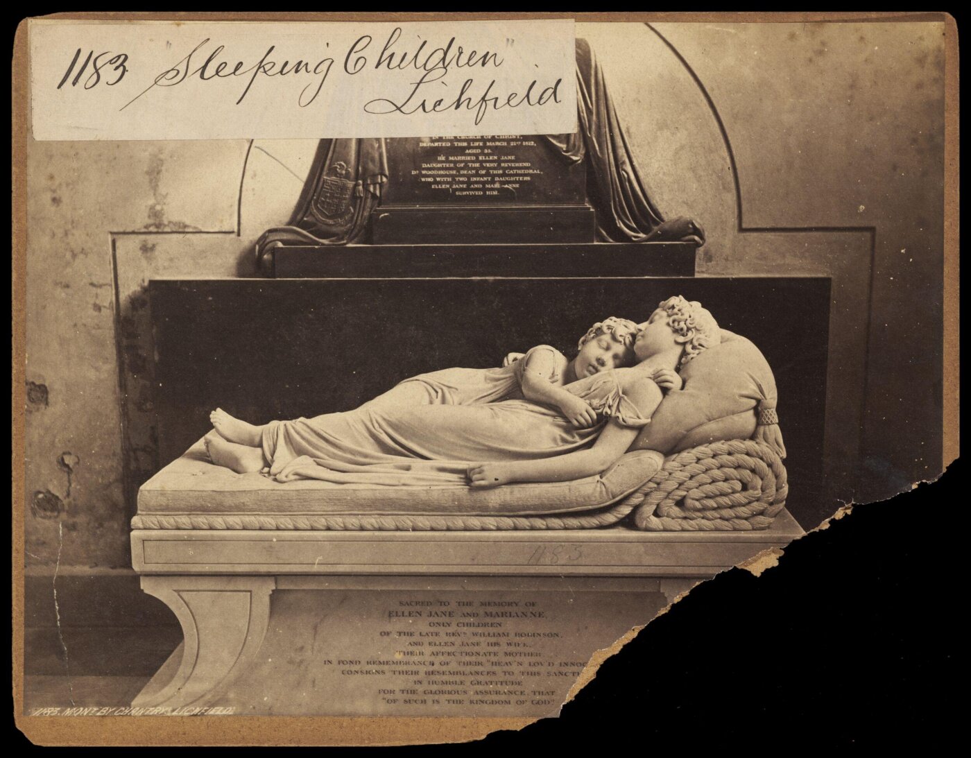 Francis Frith, "Sleeping Children" Lichfield
