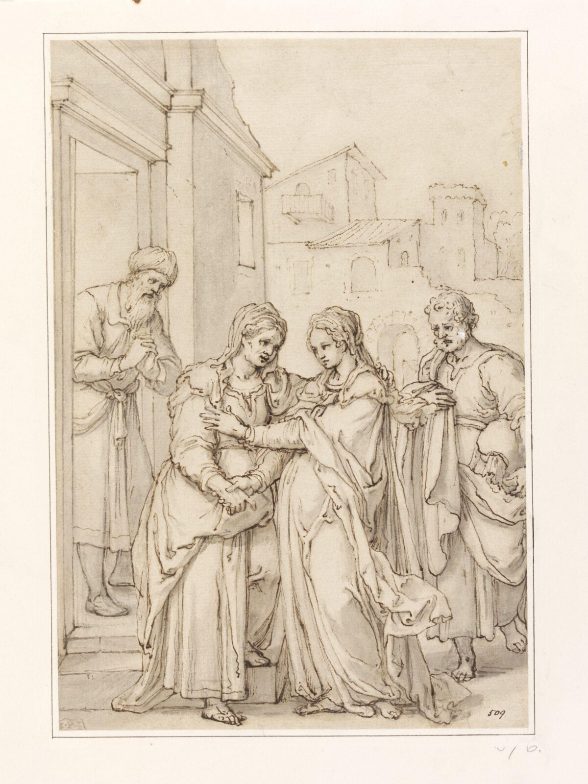 The Visitation, late 16th century - early 17th century